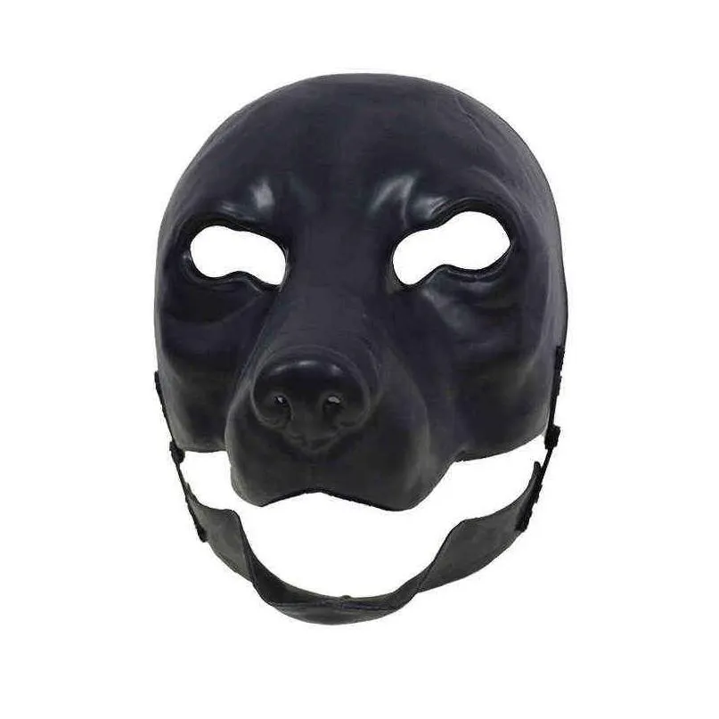 Маски для вечеринок Diy Animal Moving Mouth Blank Mask Base Mold Of Dog Set Package Сделайте свой собственный Хэллоуин с подвижной челюстью L220711 Домашний сад Fes Dh0X1