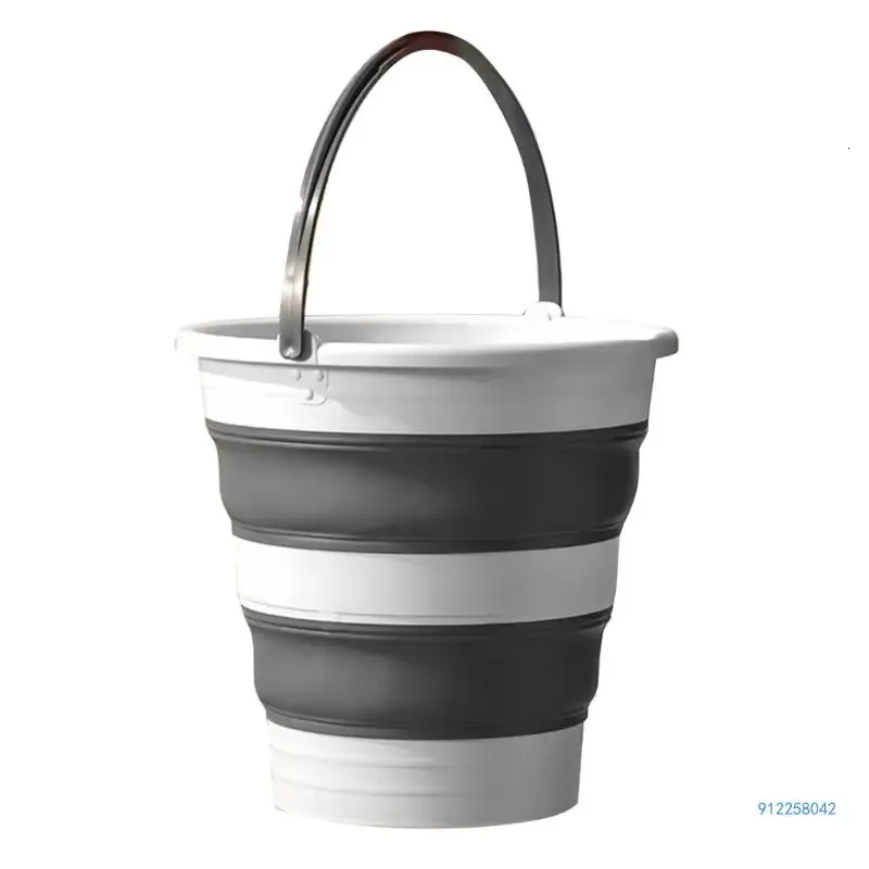 Buckets 15510L Portable Foldable Water Bucket Folding With Handle For  Backpacking Camping Outdoor Fishing Drop 231009 From Zuo09, $9.48