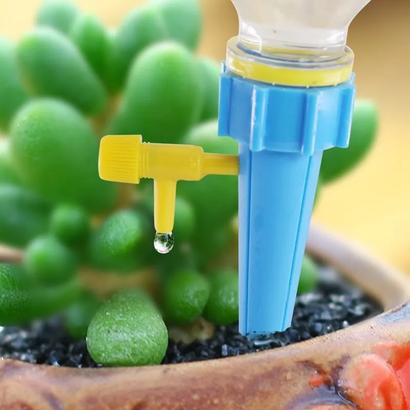 Automatisk vattenare Självvatterande kit Dropp Irriktning Inomhus Växt Auto Watering Device Home Flower Garden Tool