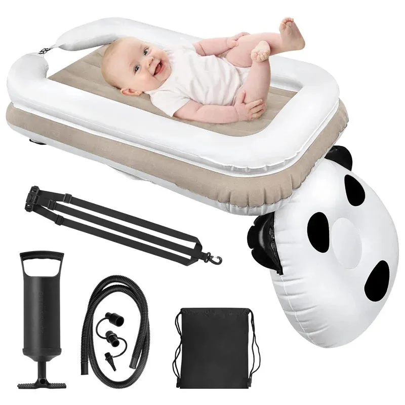 Inflatable kids travel bed online