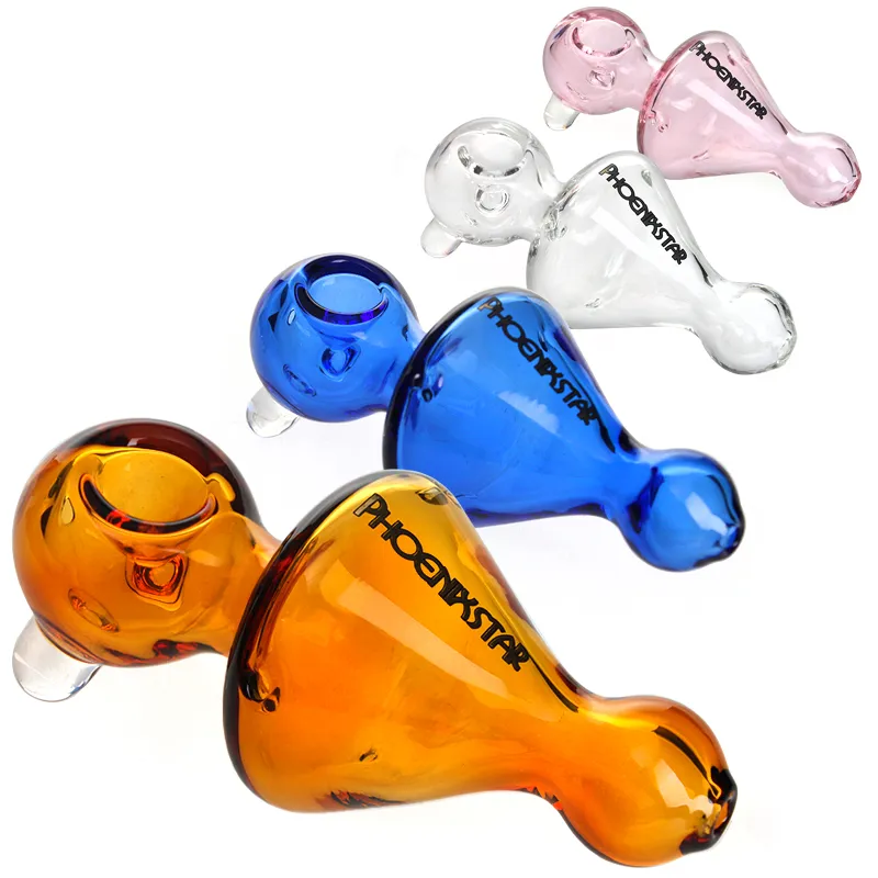 Rauchglasrohre Öl Rigs Percolator Shishs Helix Wasserrohrglas Bongs Recycling Bong mit Helixfunktion 5,3 Zoll Löffel Rohre