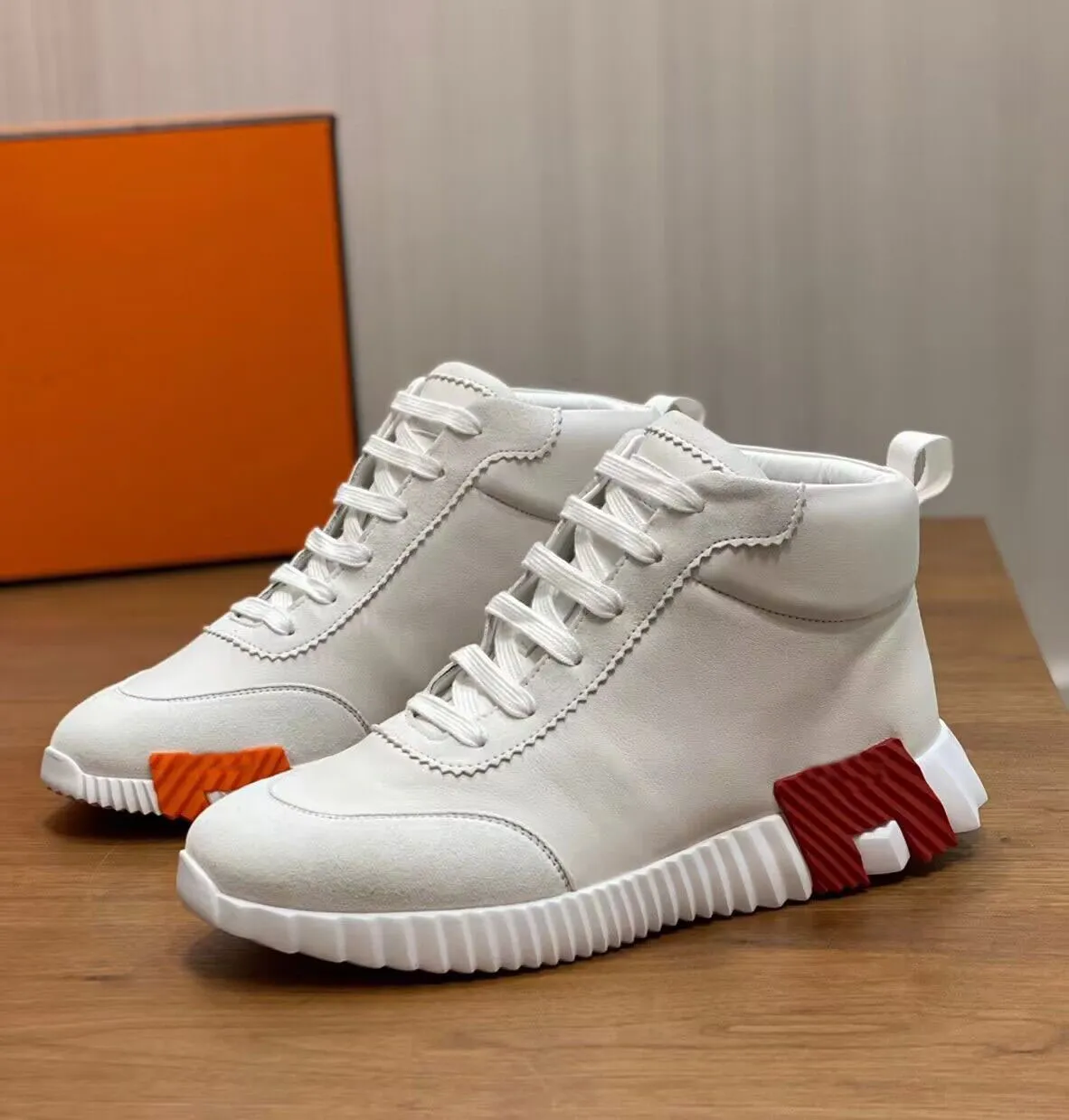 Mesh high store top sneakers