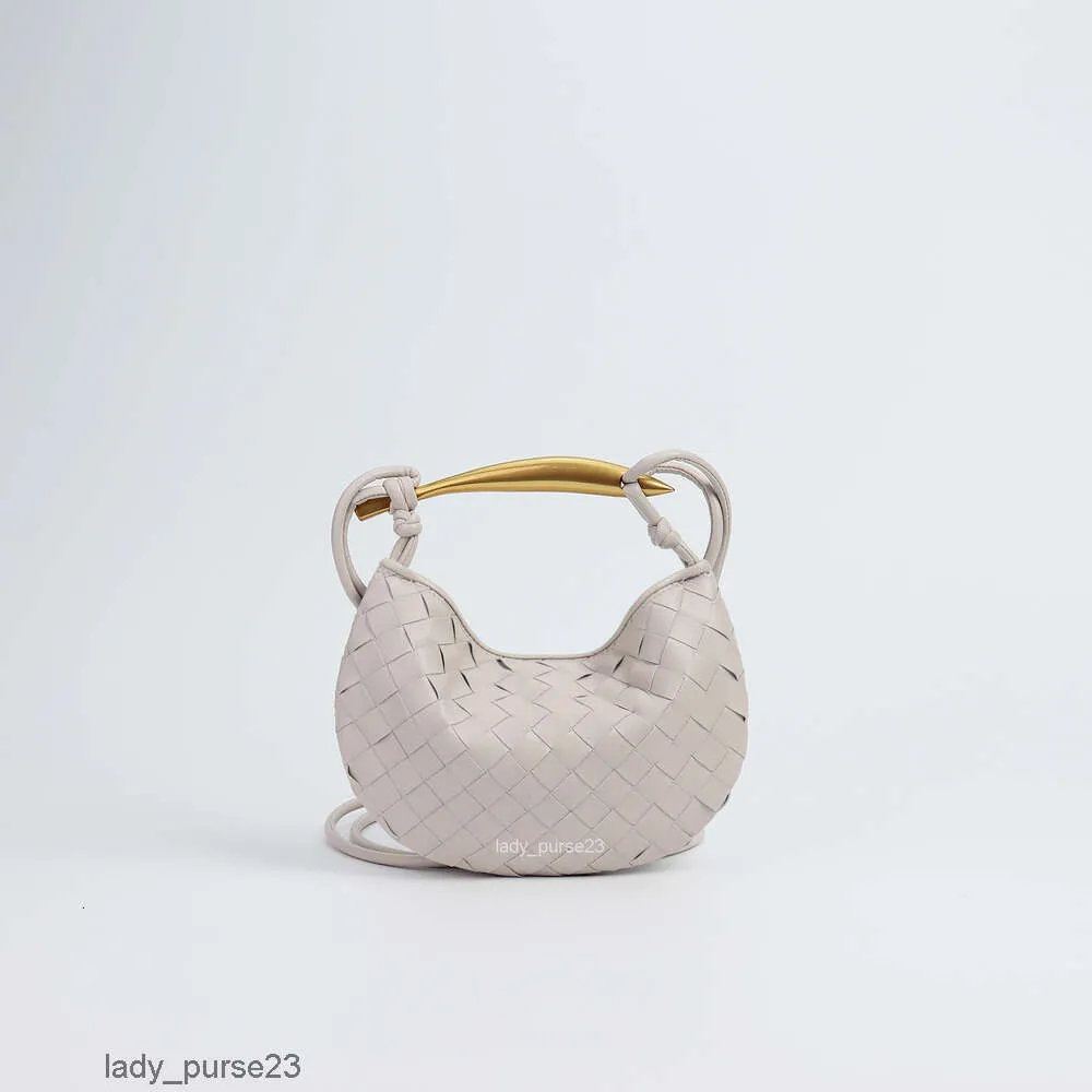Diagonal Venetas Bvbag Sardine Bag Designer-Taschen Kylie Same Sardines Botega 2023 Woven Mini Soft Leather Metal Handbag Cross Modische Damen 1xbw