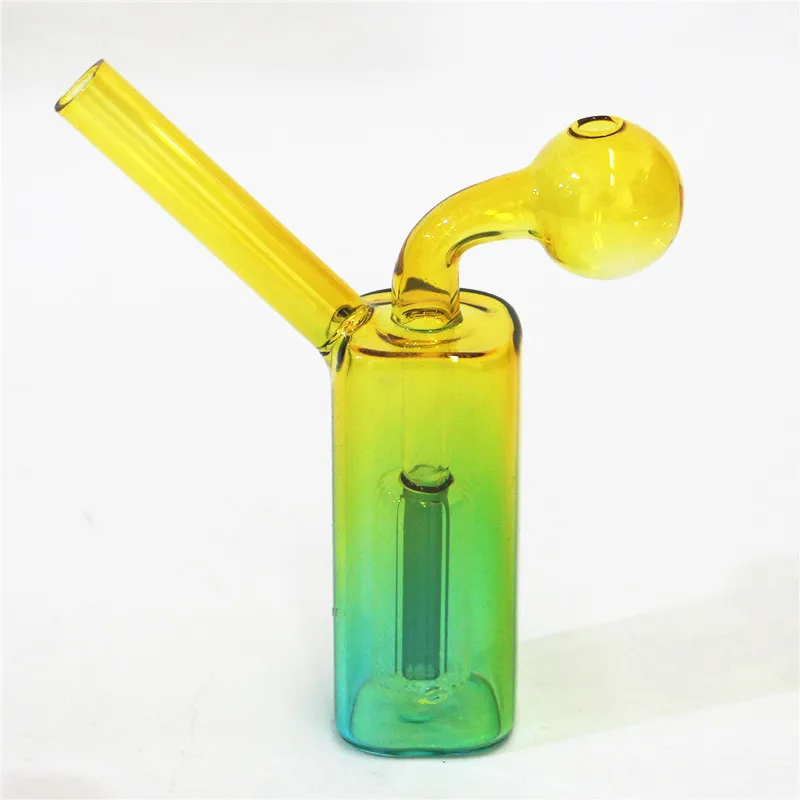 Queimador de óleo de vidro Bong Tubulações de água Grosso Pyrex Glass Oil Rig Pipe Fumar Ash Catcher Bubble