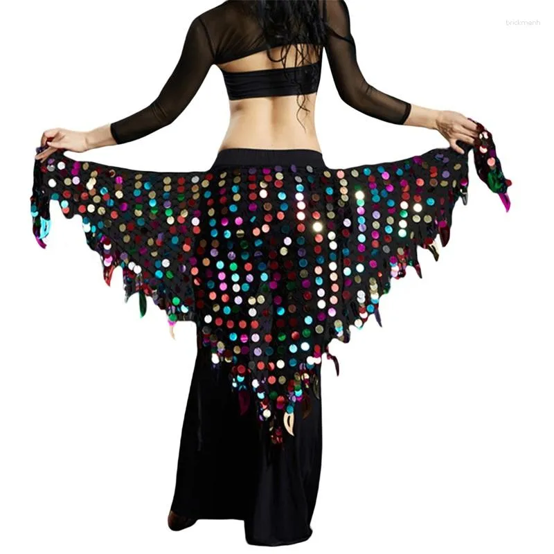 Юбки Sunfanrtnn, женский шарф для танца живота, милая юбка, поясная цепочка, блестящий костюм с блестками