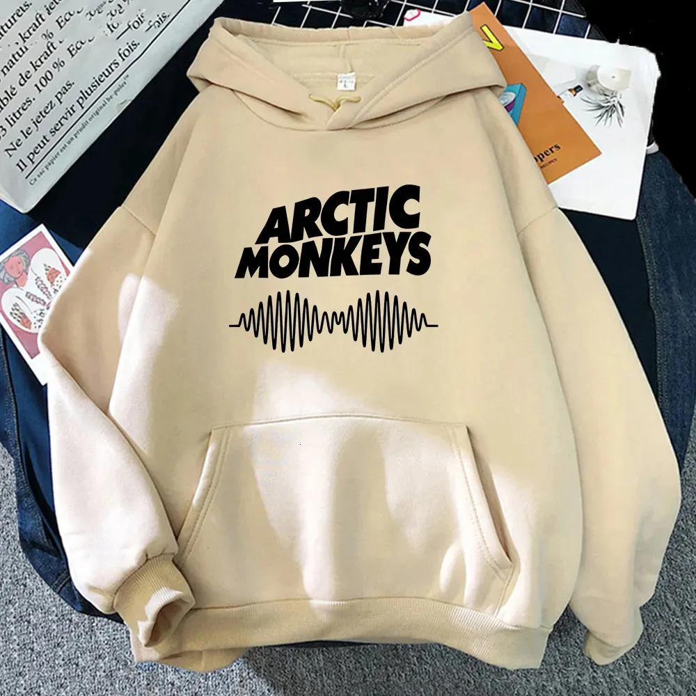 Heren Hoodies Sweatshirts Herfst Mannen Vrouwen Mode Rock Arctic Monkeys Print Hoodie Hip Hop Jassen Rapper Trui Unisex Kleding 231009