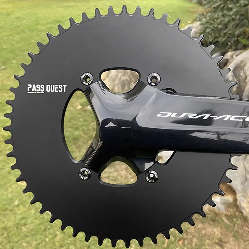 Gruppi bici Pass Quest 110BCD Colsed Corona T 48T 50T 52T 54 56 58T 60T Road Bikechainwheel per Shimano 105 R7000 R8000 ULTEGRA R9100 231010