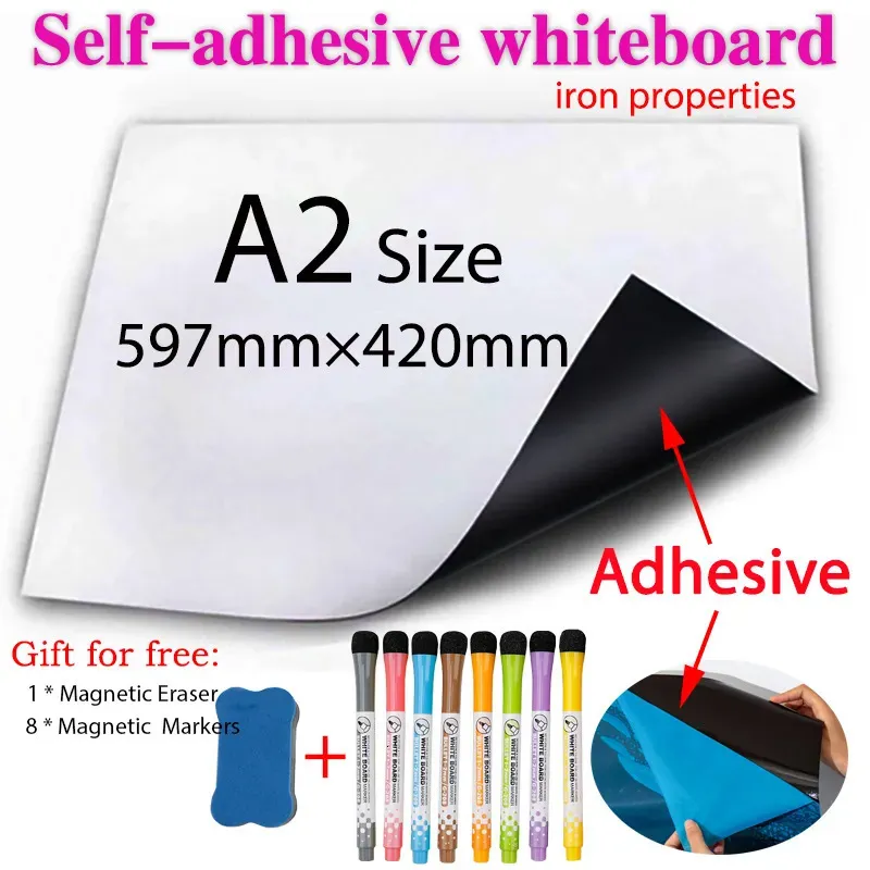 Wholesale Whiteboards A2 Size Self Adhesive Whiteboard Soft Calendar
