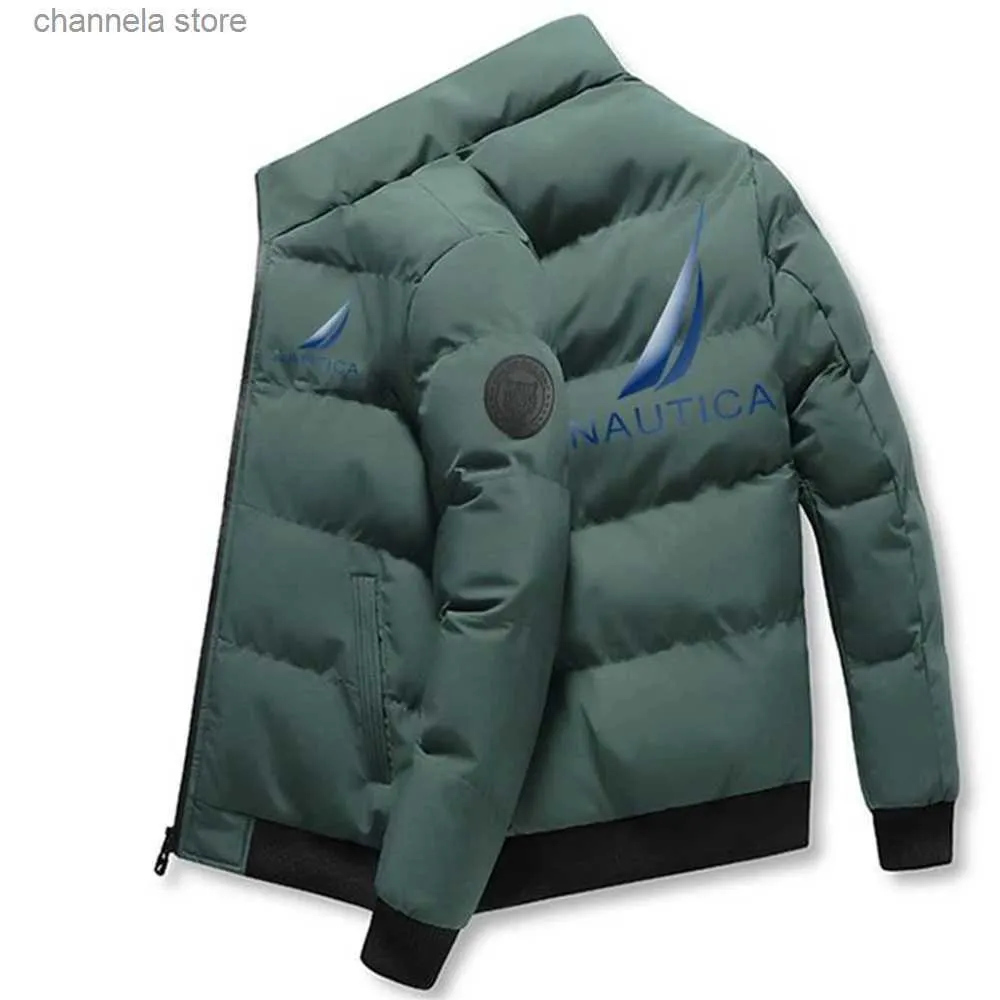 Men s Winter Warm Zippered Jacket Surfing Windproof Casual Thick Polyester Casual Jacket