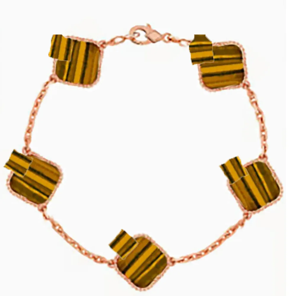motifs 20color 4 trèfle à quatre feuilles ensembles de bijoux de luxe de créateur coquille en laiton cuivre femmes bracelet boucles d'oreilles collier cadeau d'anniversaire de la Saint-Valentin