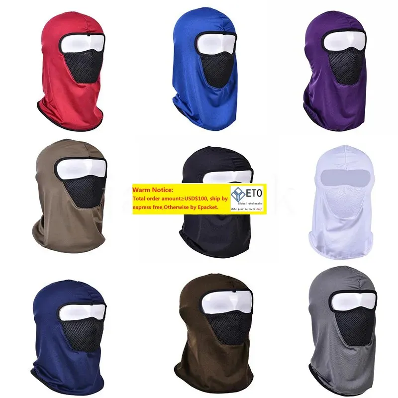 Cagoule Écharpe Ski Cyclisme Cagoule Couverture Complète Masque