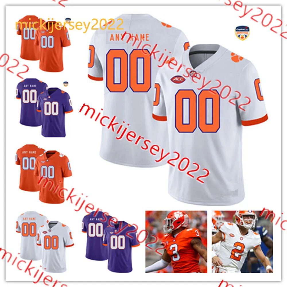 Adam Randall Nate Wiggins Sheridan Jones Clemson Football Jersey Justin Mascoll Marcus Tate Collin Sadler Mitchell Mayes Troy Stellato Clemson Tigers Jerseys