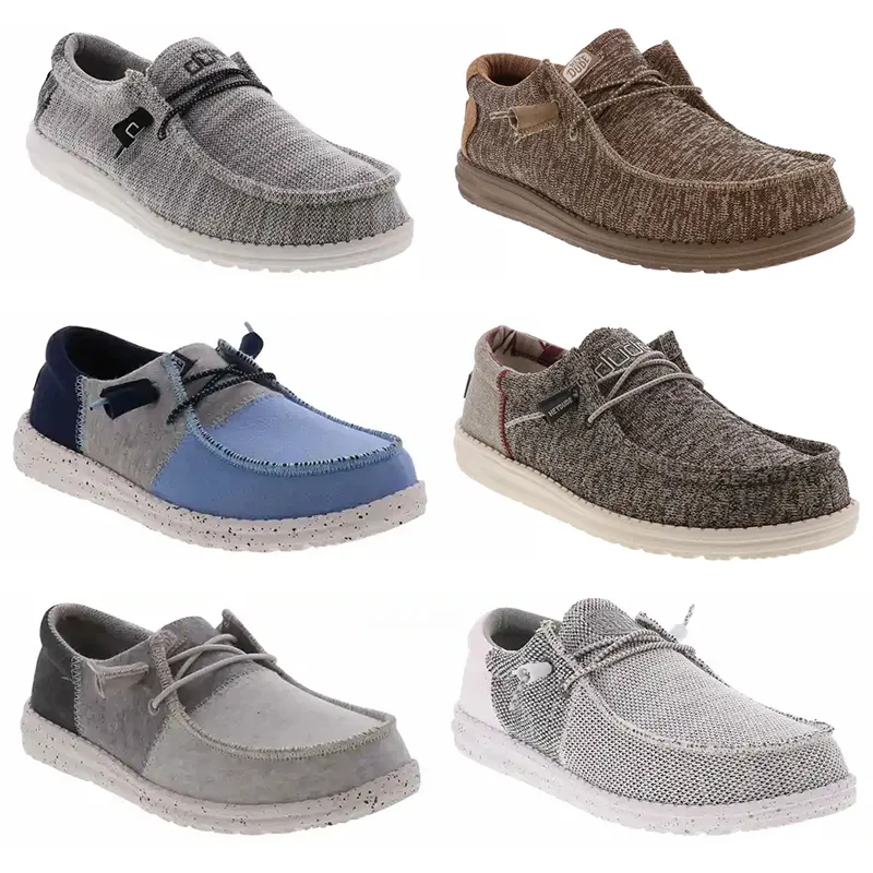 Hey Dude Wally Sport Knit, Youth Boys Casual Shoes