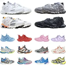 162023 New Designer Sneakers Womens Mens shoes Track 3.0 Sneakers Luxury Trainers Triple s Black White Pink Blue Yellow Green Tess.S. Gomma T Casual Shoes Nylon Platform