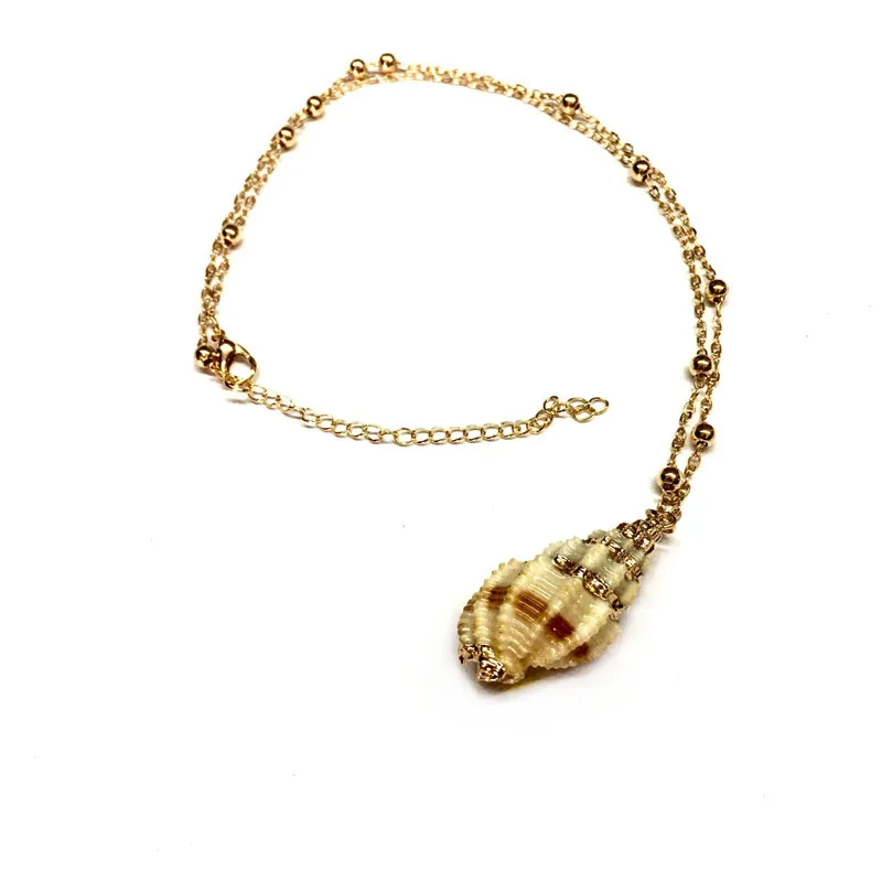 Lot De 3 Colliers Superposés Coquillages Cauris - Style Bohème Chic Doré