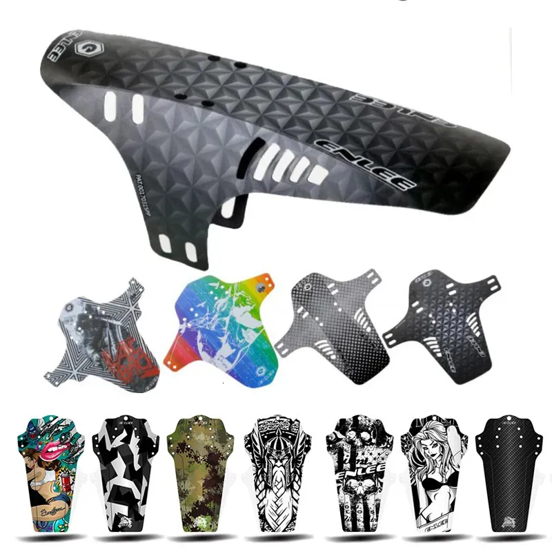 Cykel Fender 1PC Cykel Lättaste MTB Mud Guards Fram bakre bakre Mudguard Accessories Mountain Fenders Del 231010