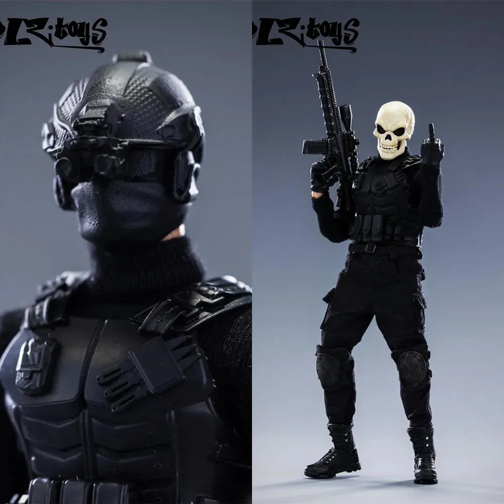 在庫dlz.toys 1/12スケール収集米国特殊部隊シリーズSkull Sergeant 6インチ男性ソリダーアクションフィギュアモデルToys 231009