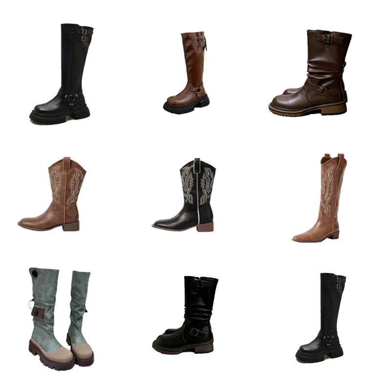 Designer Fall Winter Boto Boots Buty ciepłe buty dla kobiet czarne białe brązowe buty na zewnątrz 35-40 EUR