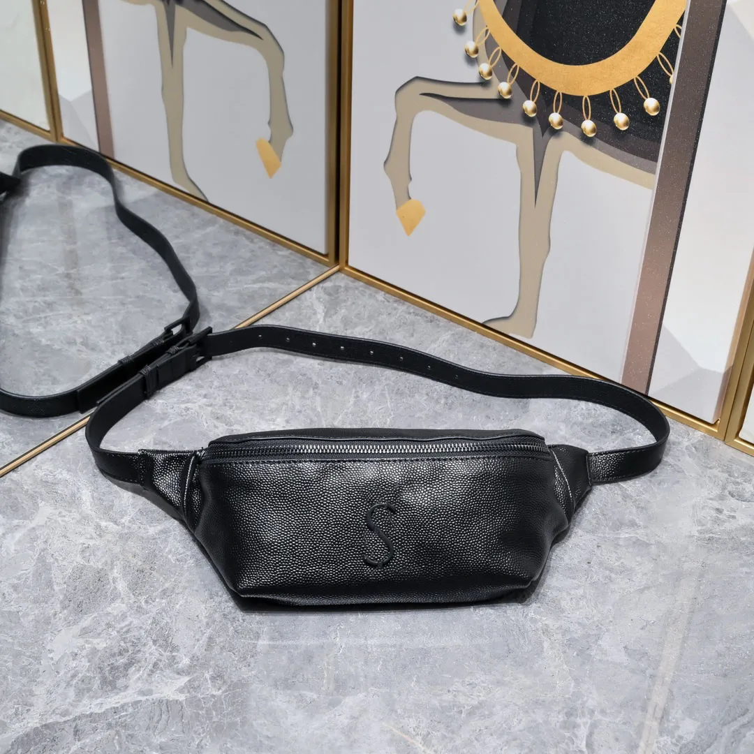 Nouveau Y marque Logo Fanny Pack classique grande capacité taille sac rétro simple épaule diagonale poitrine ceinture sacs à la mode CSD231096-25