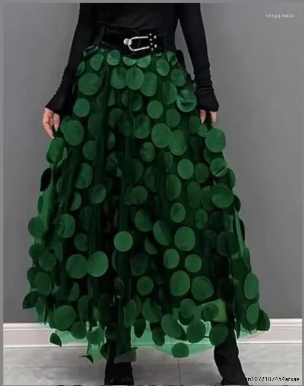 Black ruffle skirt clearance 3d