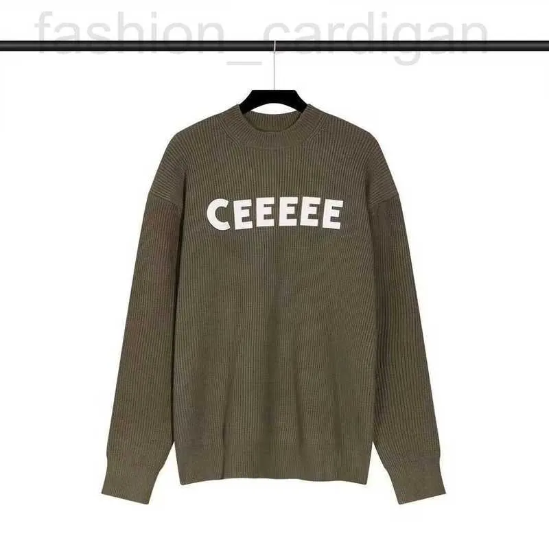 Men's Sweaters designer 2023 Luxury Embroidery Letter Style Long-sleeved Crew Neck Fashion Loose Casual Knitted Sweater Jumper Cel ZM3D