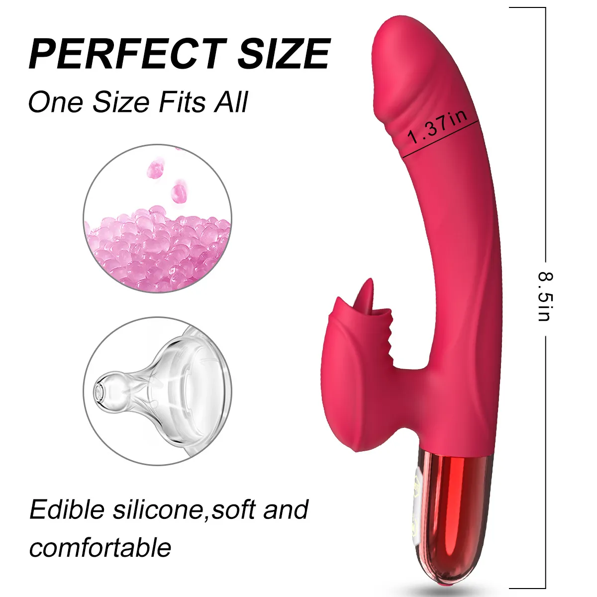G-spot Vibrator Women Clit Nipple Licking Clitoris Stimulator Adult Goods Sex Toys for Woman Couple Female_voghion.com
