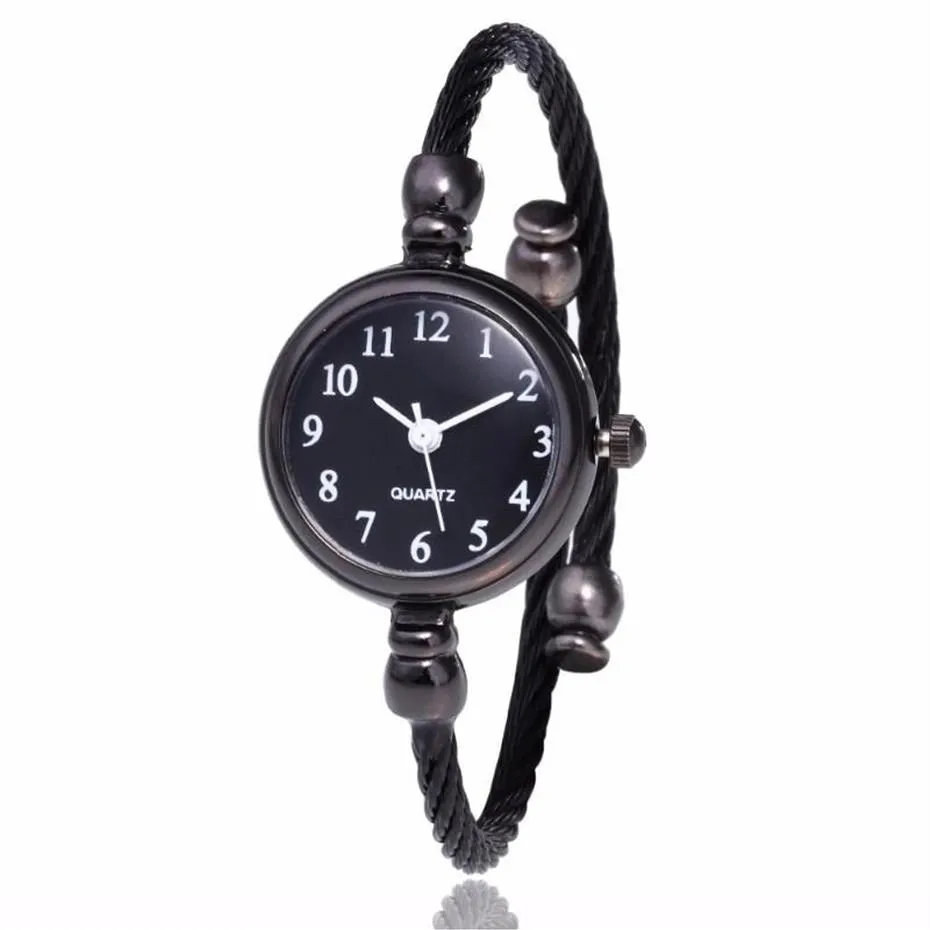 Orologi da polso semplici orologi da donna in argento elegante piccolo braccialetto orologio femminile 2021 marchio di moda quadrante romano retrò da polso da donna Gif350b