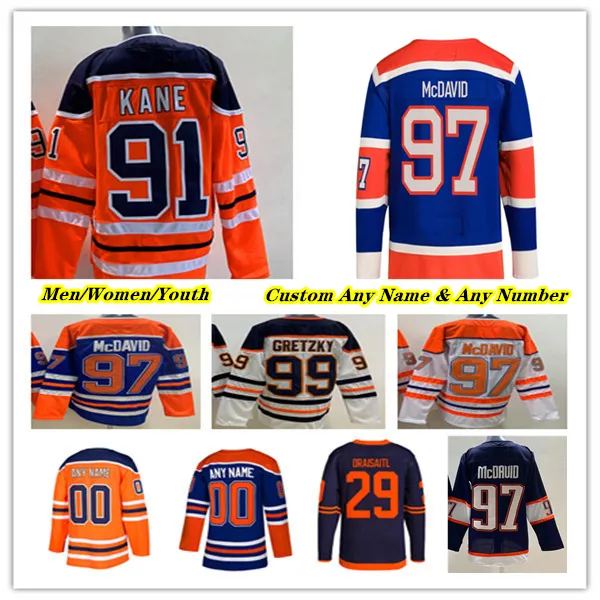 Edmonton Oilers No97 Connor McDavid White/Pink Fashion Womens Jersey