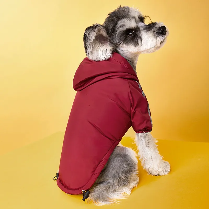 Cold Weather Medium Dog Coats For Winter Dog Clothes Raincoat