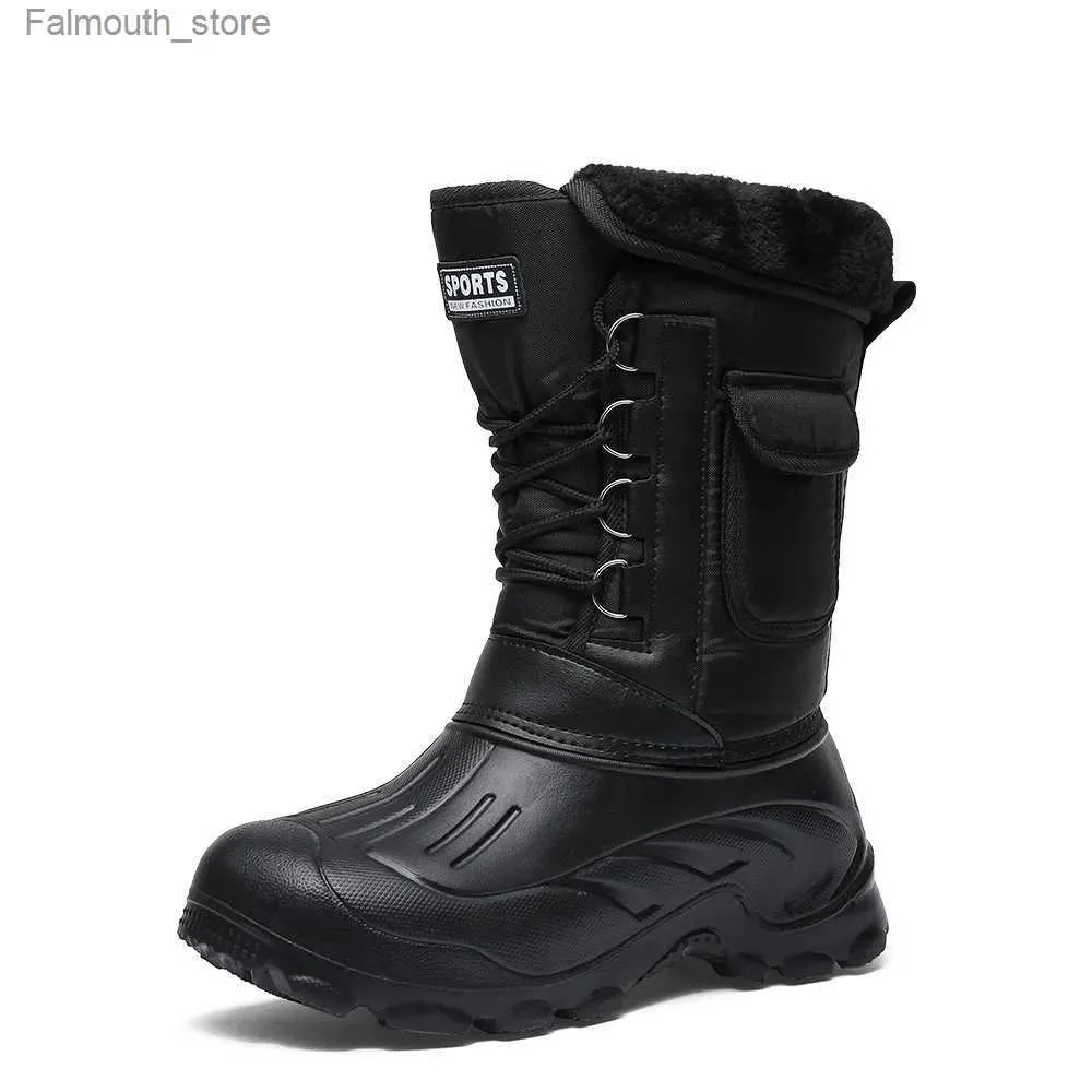 Mens Waterproof Winter Fishing Waterproof Snow Boots Women Warm, Water  Resistant Snow Work Footwear In Plus Sizes 40 46 Q231010 From Falmouth,  $14.42