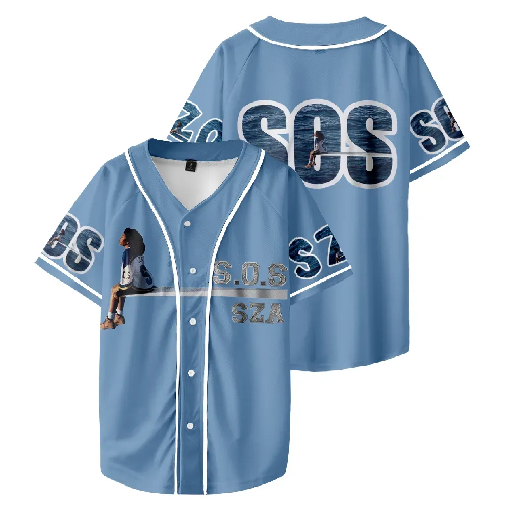 DHgate.com:SZA SOS 2024 New Album Baseball Jersey Short DHgate.com:SZA SOS 2024 New Album Baseball Jersey Short