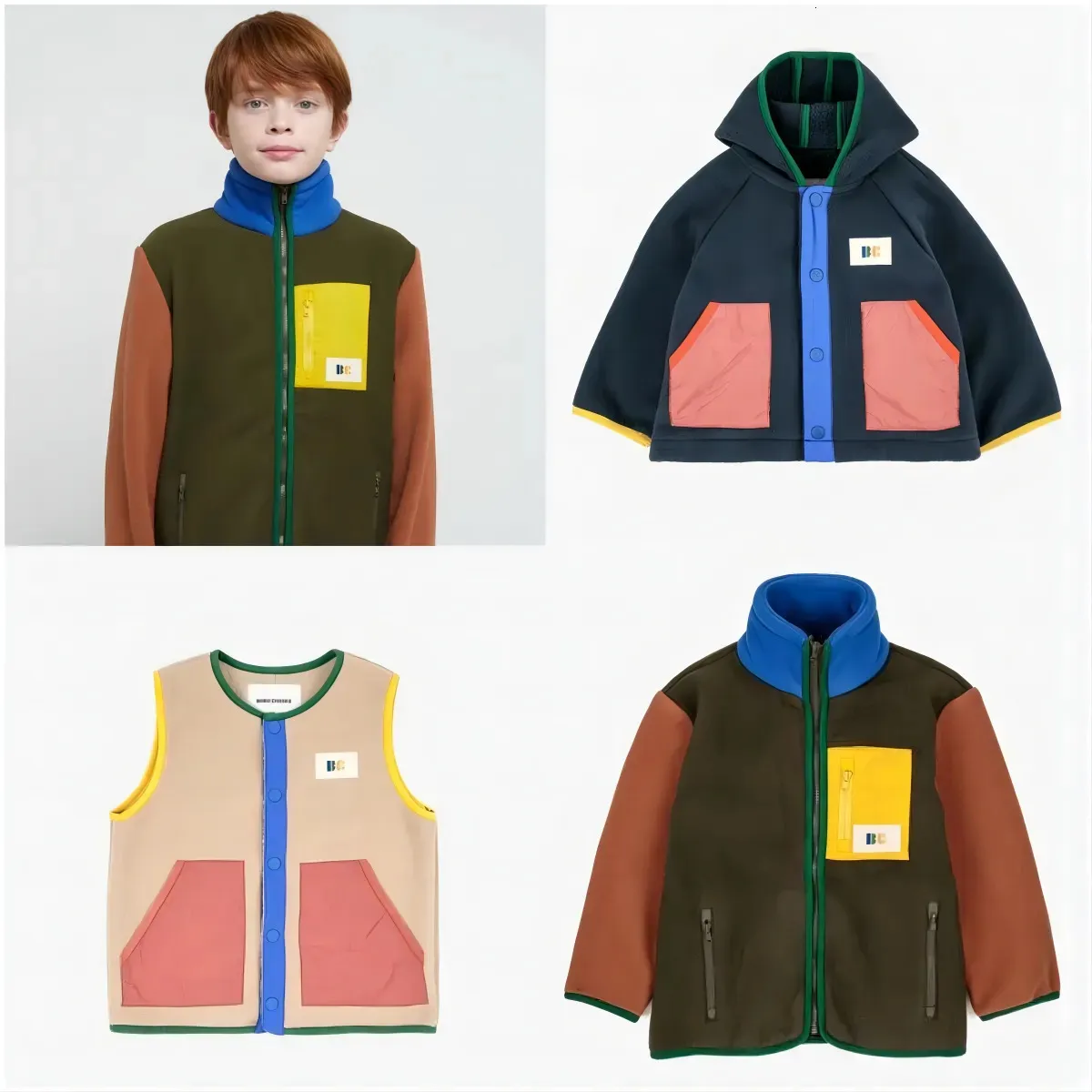 Mantel Koreanische Kinder Kleidung Mit Kapuze Jacken Für 2023 Kind Jungen Mädchen Winter Weste Outwear Hoodies Sweatshirts Kinder Kleidung der 231009