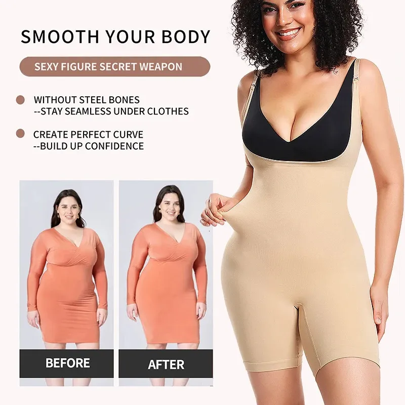 Full Body Control Cross Compression Body Shaper Bodysuit Shapewear For Women  Slimming Sheath With Butt Lifter, Push Up Thigh Slimmer, And Abdomen Corset  Style 231010 From Zhengrui03, $18.01
