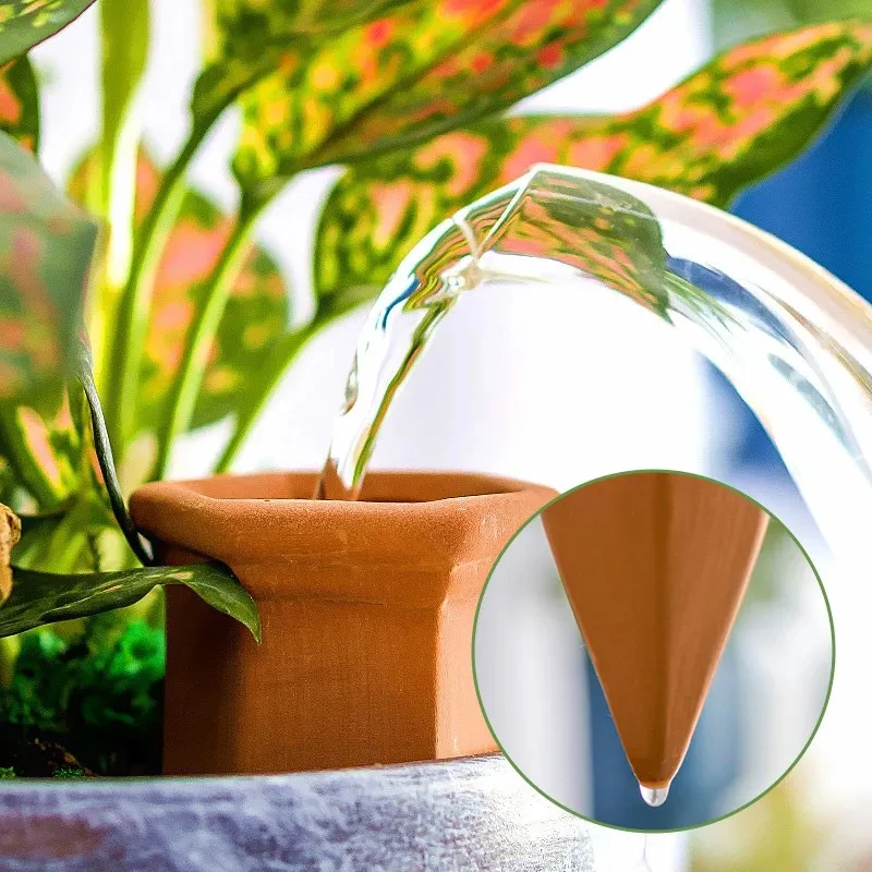 Blumat Classic Plant Watering Stakes Self Watering Globes Watering Spikes  NOGIS 3 Pcs Plant Watering Bulbs Automatic Water Indoor Plants Glass  Waterer Drip Irrigation Device Outdoor Flower Pot Garden Clear Tree Watering