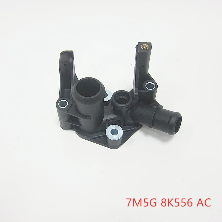 Car engine cooling 7M5G 8K556 AC thermostat housing for Ford Fiesta 1995-2010 Focus 98-12 C-MAX fusion 2002-2012 1.25 1.4 1.6