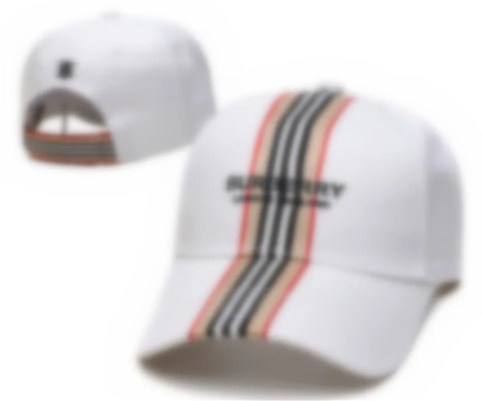 Designer hoeden voor mannen vrouwen pet Puur katoen geborduurde verstelbare baseball cap mode balpet klassieke pet hoeden voorzien van hoeden B-5