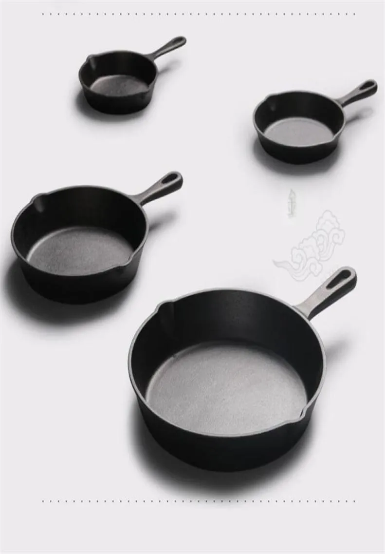 Nonstick Cast Iron Skillet For Frying, Grinding, And Induction Cooking  Ideal For Egg And Pancake Pot 14x26cm Kitchen And Dining Essential Cast  Iron Cookware From Zk4r, $24.51