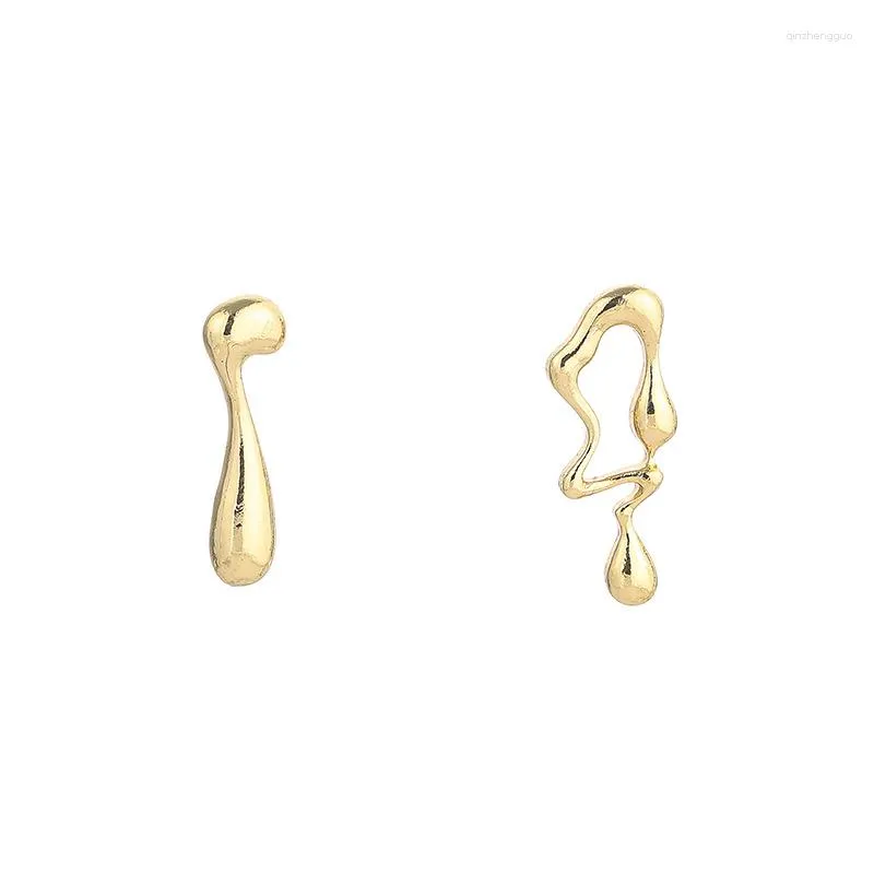 Boucles d'oreilles 12 paire/lot, accessoires de bijoux à la mode, mignon métal, conception de notes de musique irrégulières pour femmes