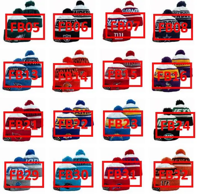 Obtenez votre chapeau d'hiver de football américain | Bonnets tricotés pour les fans de football | Prix de gros bon marché en provenance de Chine
