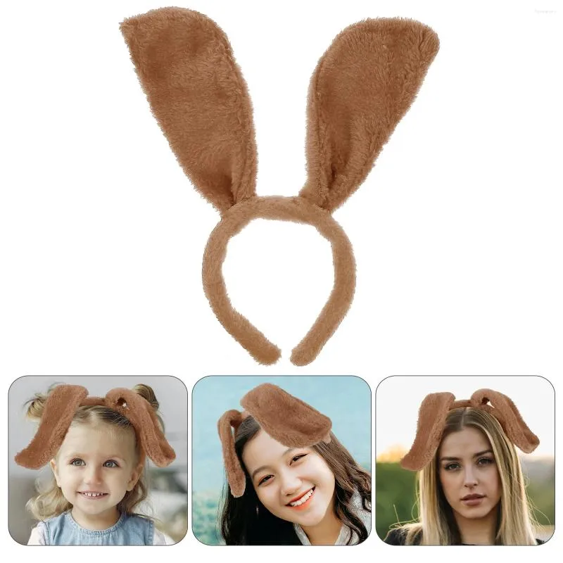 Bandanas Scarf Animal Ear Headband Girl Halloween Costumes Girls Plush Cloth Hair Accessory Props