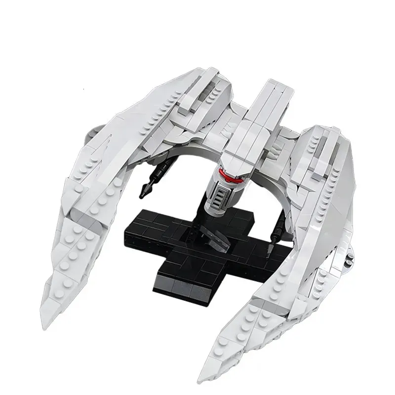 Giocattoli di trasformazione Robot MK II Cylon Raider Minifig Scala Astronave Space FighterSpace Fighter UCS MOC Mattoni Giocattoli Bambini Giocattoli Regali 231010