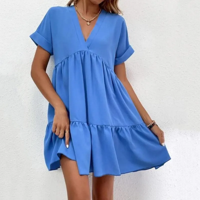 Casual Dresses Women Mini Dress Loos