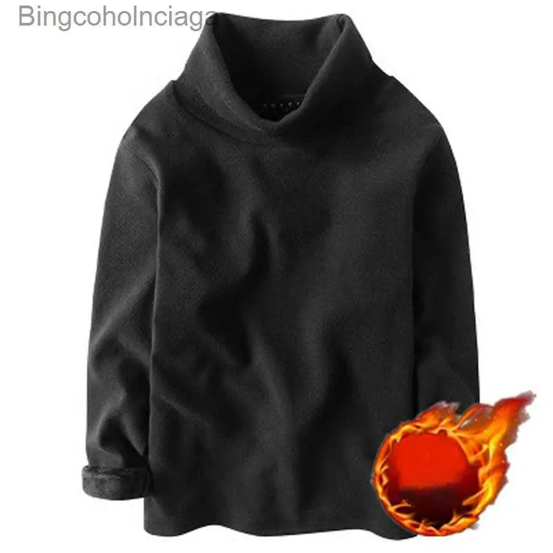 Thermisch ondergoed voor heren Klassieke herenonderhemd met hoge kraag Effen dieptepunthemd Singlet Zacht Comfortabel Fleece Thermisch ondergoed Heren Slanke trui A5L231011