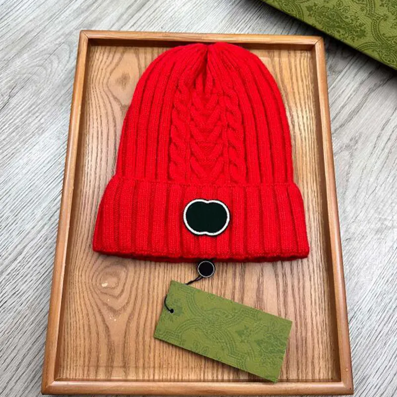 Top Quality Knitted Hat Winter Designer Beanie Cap with Big Letters Mens Autumn Winter Caps Luxury Skull Caps Casual Fitted Multi Colors