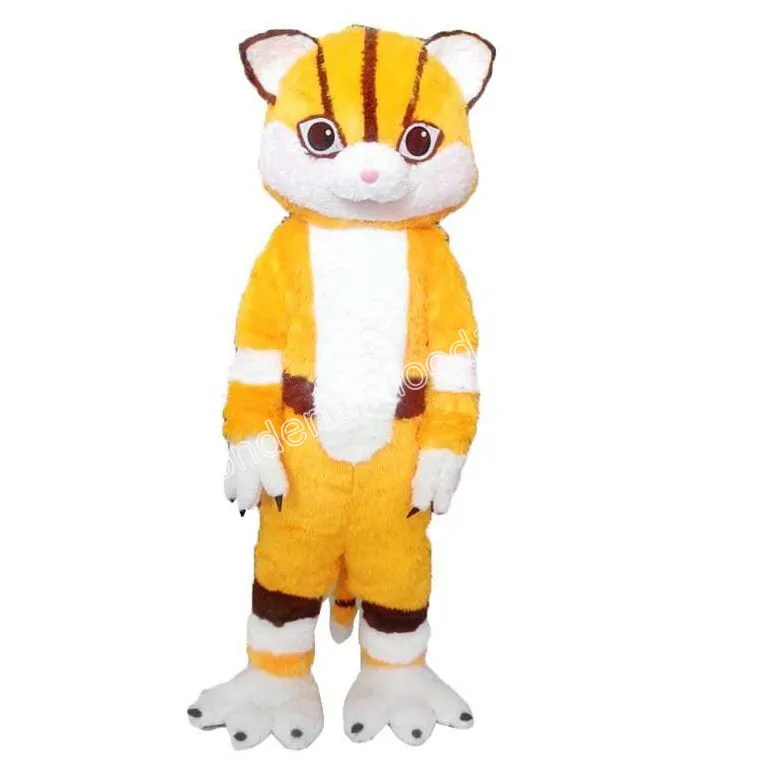 2024 Świąteczne Tiger Mascot Costumes Carnival Hallowen prezenty unisex dorosłych gier