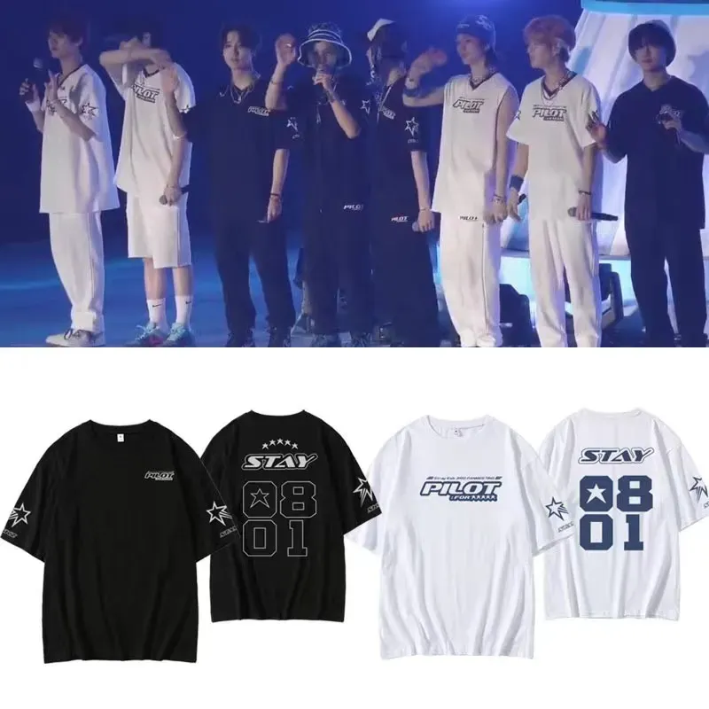 Stray Kids Same T Shirt SKZ 3RD FM Pilot For 5 Star From 5,74