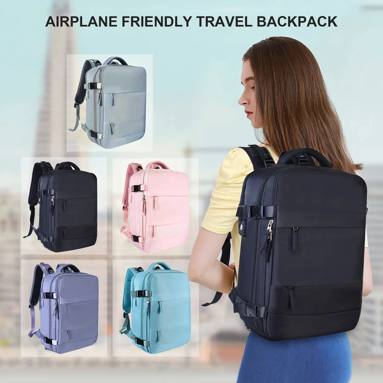 Mochilas Escolares Mochila De Viaje Para Mujer Equipaje