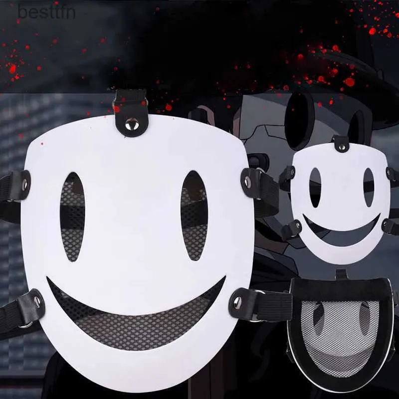 Kostüm Aksesuarları Led Maske Anime Yüksek Katlı İstila Keskin Nişancı Maskesi Japon Tenkuu Shinpan Cosplay Comessories Cadılar Bayramı Partisi Maskl231011