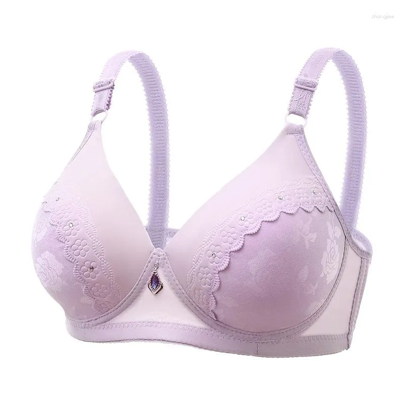 Plus Size Solid Color Emulate Bra Intimate Push Up Underwear For Women, B/C  Blend, Thin And Breathable Sizes 36 42 From Zhangjiee, $7.26