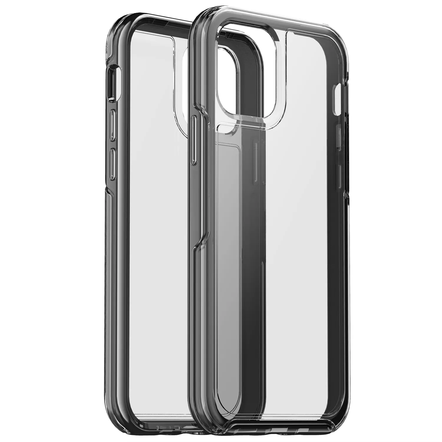 Étuis de téléphone portable de haute qualité pour iPhone 15 14 13 12 11 Pro Max 8 7 6 Plus XR XS Max 13 Mini 12 Mini Clear Transparent Heavy Duty Housse antichoc